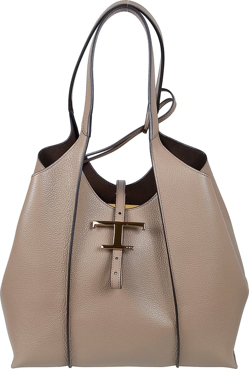 Tod's Textured Leather Tote Bag