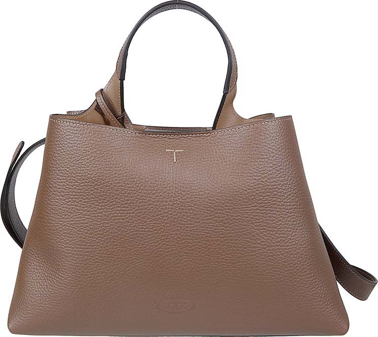 Tod's Soft Leather Bag with Iconic T-Detail