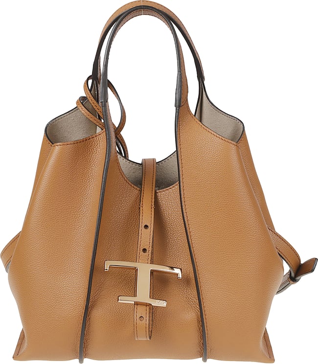Tod's Mini Tbs Shopping Bag Brown