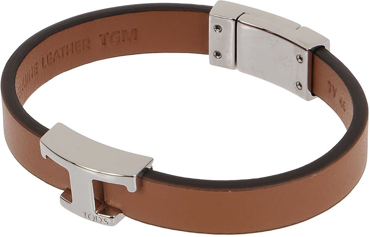 Tod's T Metal Bracialet Brown