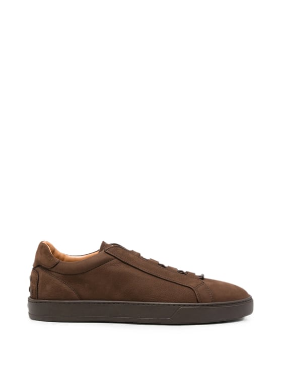 Tod's Sportivo Elastico Cassetta Nubuck Leather Sneakers