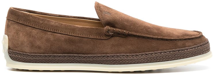 Tod's Flat Shoes Marrone