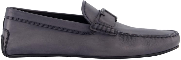 Tod's Heren City Loafer Gommino Grijs