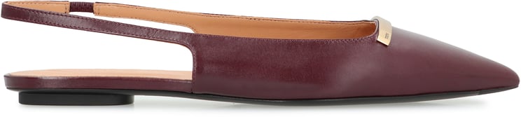 Tod's pointy-toe slingback ballet flats