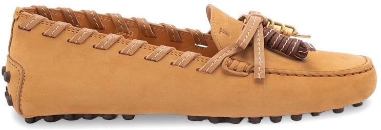 Tod's Flat Shoes Camel