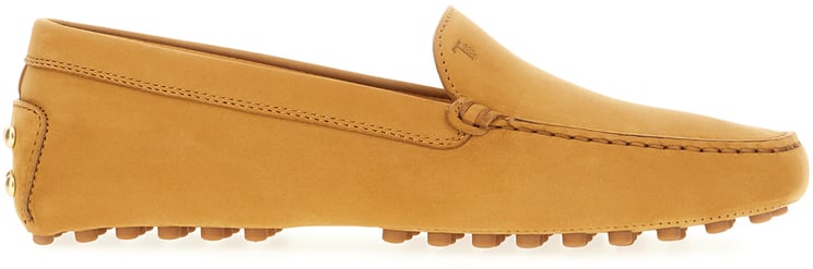Tod's Tod's Ochre suede loafers