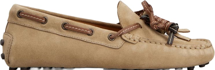 Tod's Flat Shoes Marrone