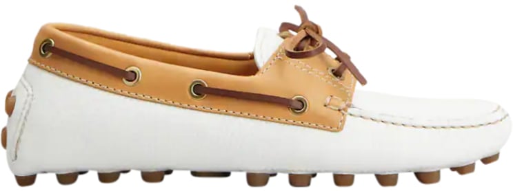 Tod's Flat Shoes Biancomarrone