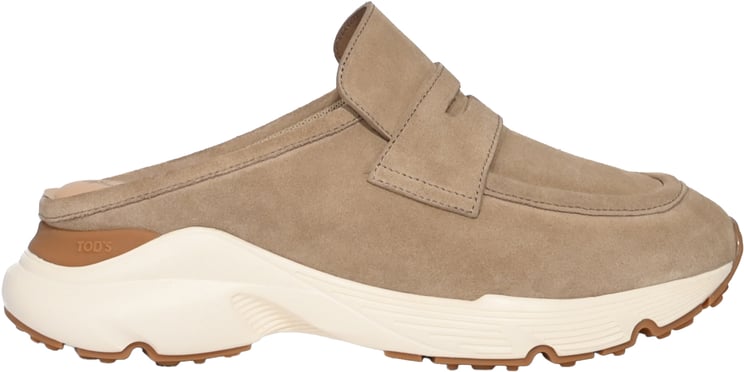 Tod's Flat Shoes Tabacco Chiaro
