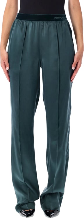 Tom Ford Pijama Pant Teal Green