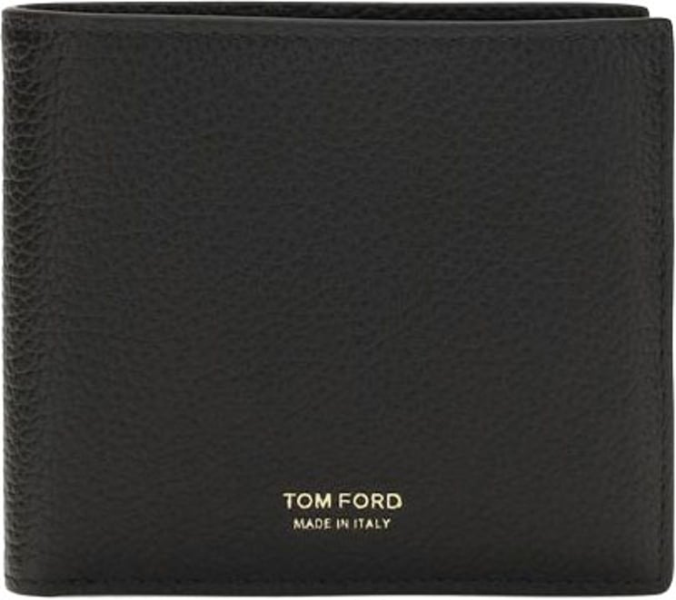 Tom Ford Tom Ford Black Calf Leather Bos Taurus Wallet