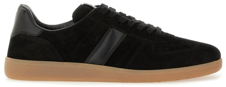 Tom Ford LEATHER SNEAKER WITH LOGO