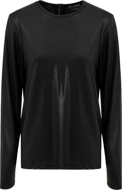 Tom Ford Tom Ford Black Viscose Long Sleeve T-Shirt