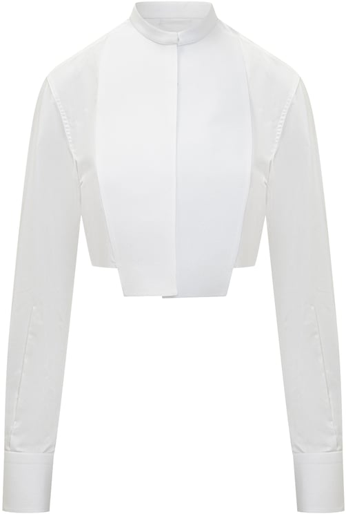 Tom Ford Camicia Cropped Bianca Tom Ford