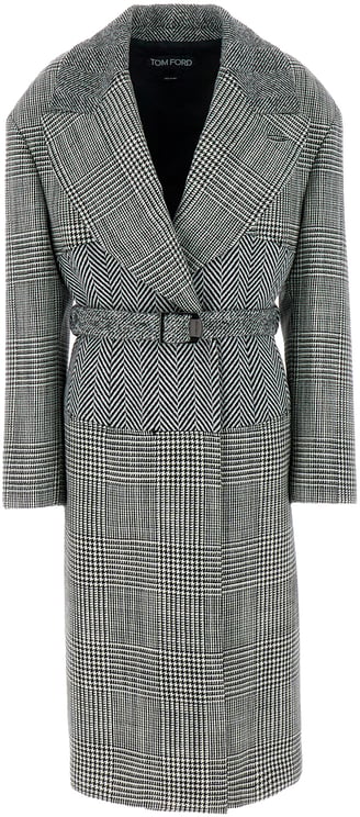 Tom Ford Tom Ford Embroidered cashmere coat