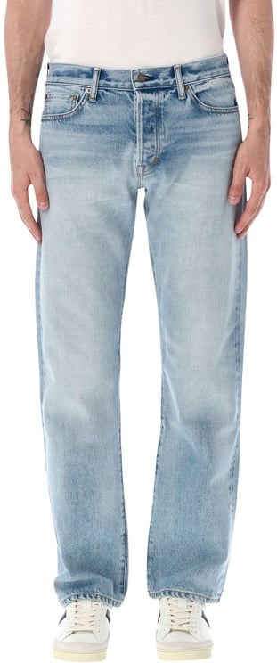Tom Ford Denim 50 Striaght Fit Pale Denim Blue