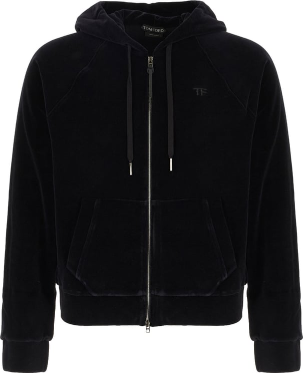 Tom Ford Tom Ford Midnight blue chenille sweatshirt