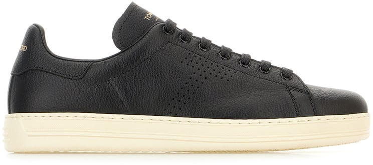 Tom Ford Tom Ford Black leather Warwick sneakers