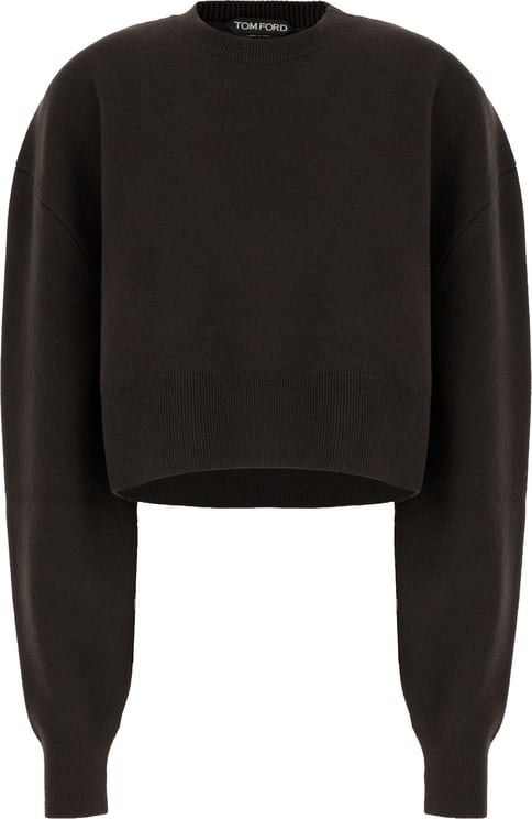 Tom Ford Tom Ford Chocolate stretch wool blend sweater