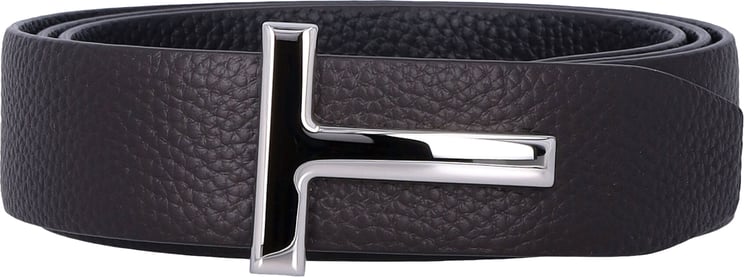 Tom Ford Reversible T Belt 30 M Brown+Black