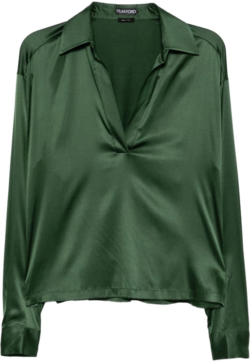 Tom Ford T-Shirts And Polos Moss Green