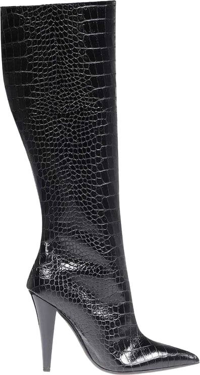 Tom Ford Croco-print leather boots