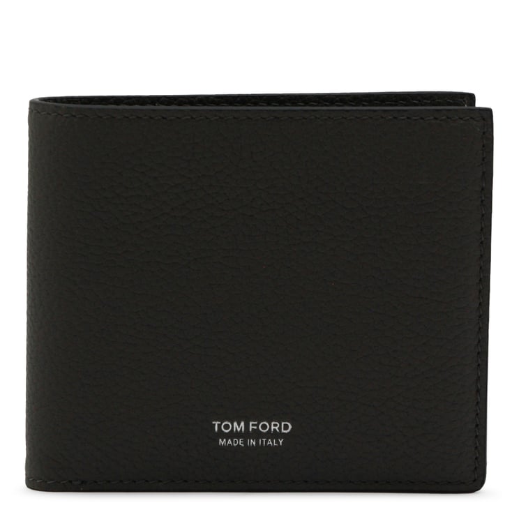 Tom Ford Textured Leather Wallet with Compartment and Logo