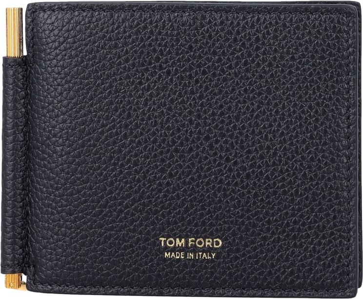 Tom Ford Wallet Money Clip Nero