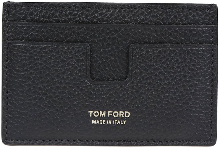 Tom Ford Logo-print Credit Card Holder Black