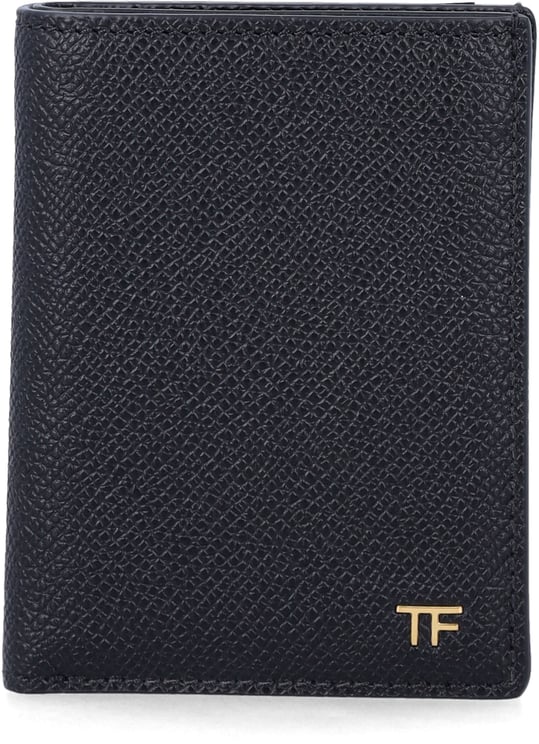 Tom Ford Folding Card T Line Nero