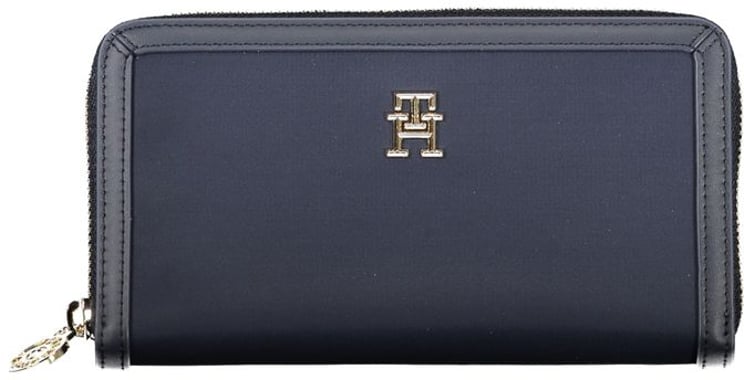 Tommy Hilfiger Tommy Hilfiger Blu Polyester Women Wallet