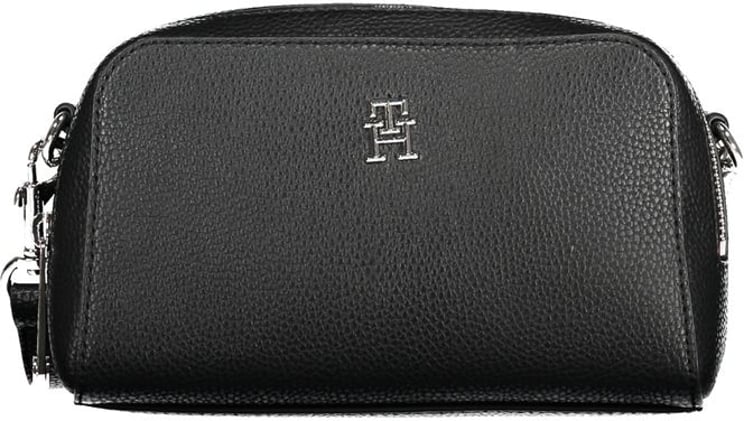 Tommy Hilfiger Tommy Hilfiger Nero Poliuretano Woman Shoulder Bag