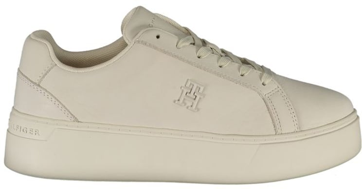 Tommy Hilfiger Tommy Hilfiger Bianco Leather Women Sneaker