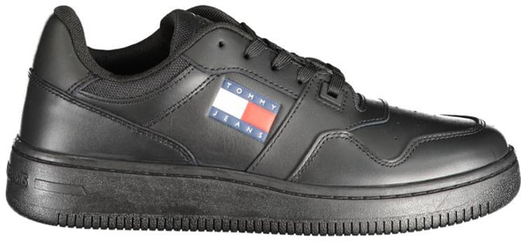 Tommy Hilfiger Tommy Hilfiger Black Leather Women Sneaker