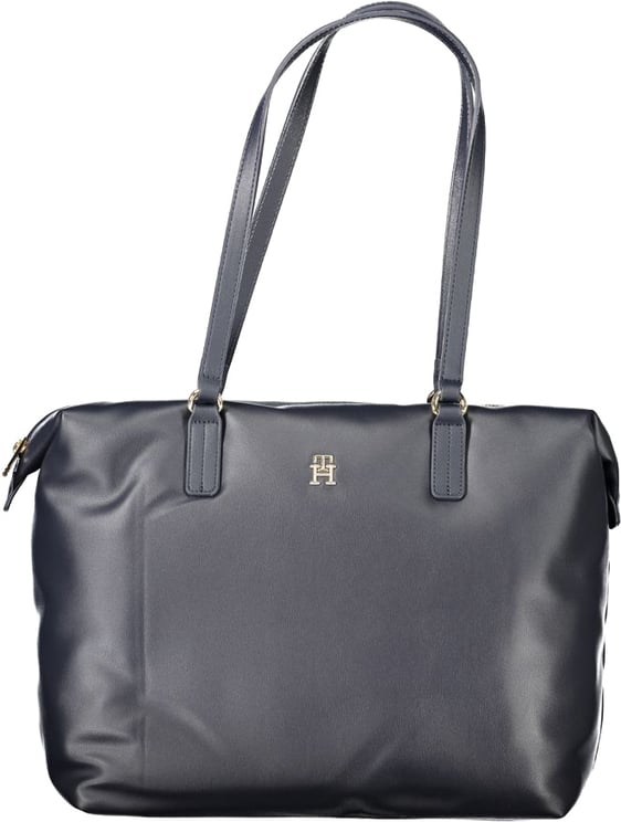 Tommy Hilfiger Tommy Hilfiger Blue Polyester Women Shoulder Bag
