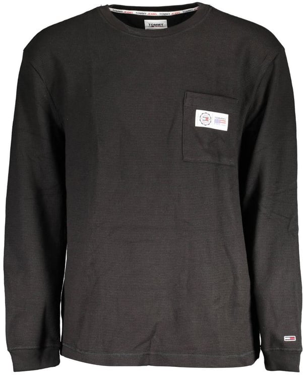 Tommy Hilfiger Tommy Hilfiger Black Cotton Men Sweater