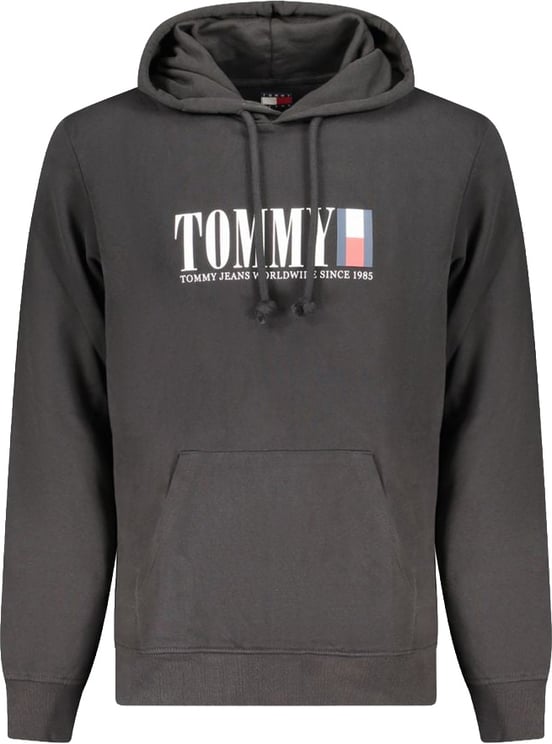 Tommy Hilfiger Tommy Hilfiger Black Cotton Men's Hoodie