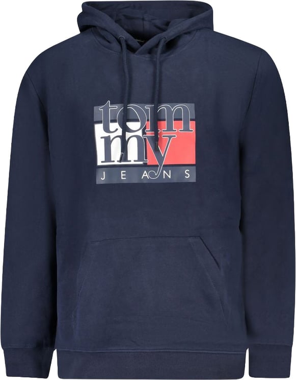 Tommy Hilfiger Tommy Hilfiger Blue Cotton Men's Hoodie