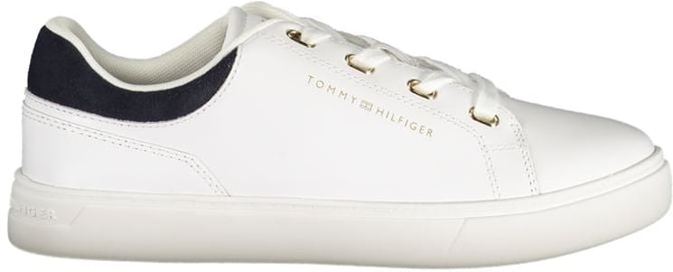 Tommy Hilfiger Tommy Hilfiger Bianco Polyurethane Women Sneaker
