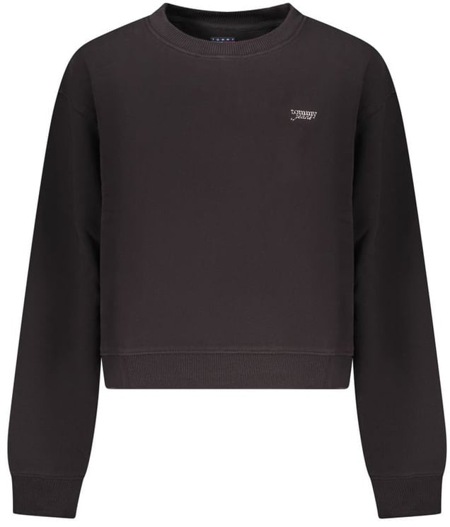 Tommy Hilfiger Tommy Hilfiger Black Cotton Women Sweatshirt