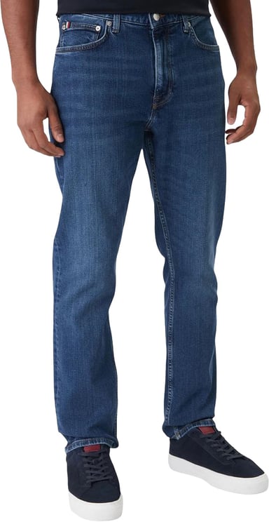 Tommy Hilfiger Tommy Hilfiger Blue Recycled Cotton Relaxed Fit Jeans