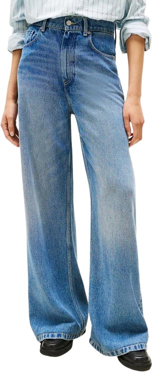Tommy Hilfiger Tommy Hilfiger Blue Lyocell Bootcut Jeans