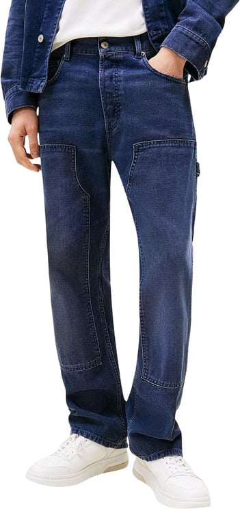 Tommy Hilfiger Tommy Hilfiger Jeans Blue Recycled Cotton Relaxed Fit Jeans