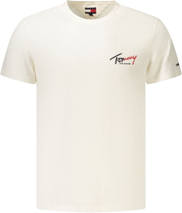 Tommy Hilfiger Tommy Hilfiger Bianco Cotton Mens T-Shirt