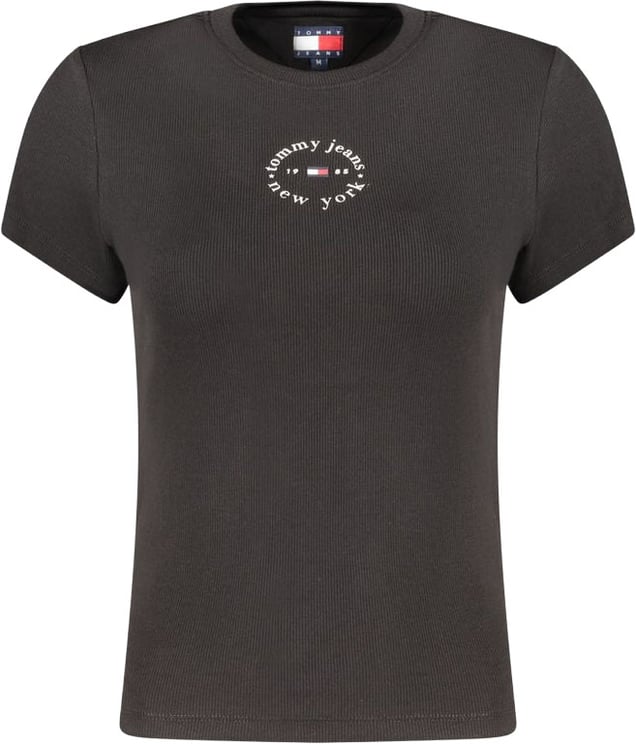 Tommy Hilfiger Tommy Hilfiger Black Cotton Women's T-Shirt