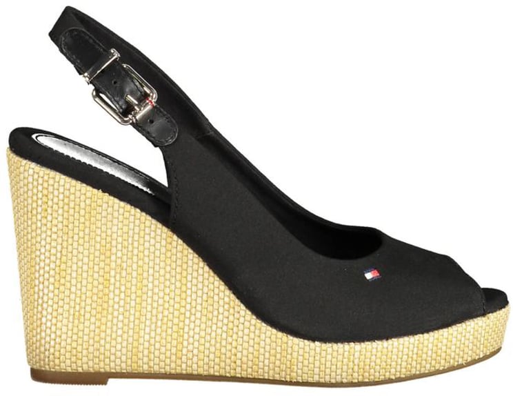 Tommy Hilfiger Tommy Hilfiger Black Polyester Women Sandal