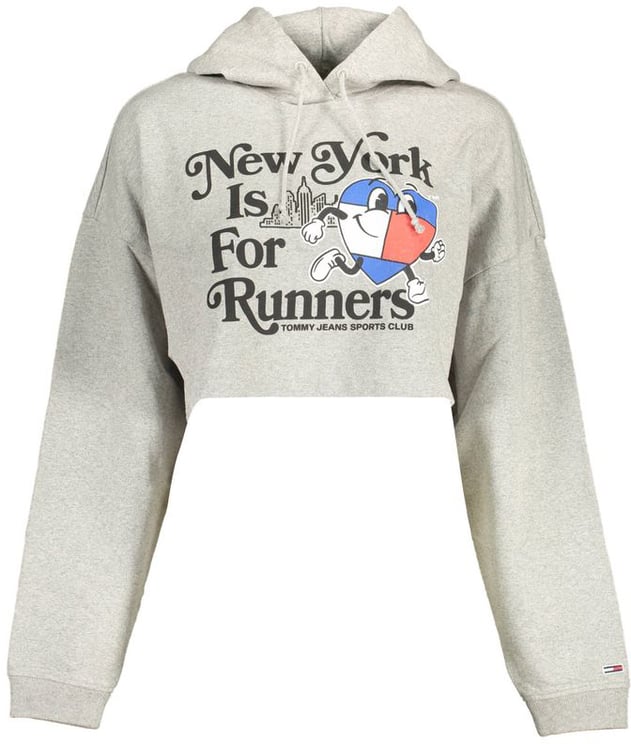 Tommy Hilfiger Tommy Hilfiger Grigio Cotton Women Sweatshirt