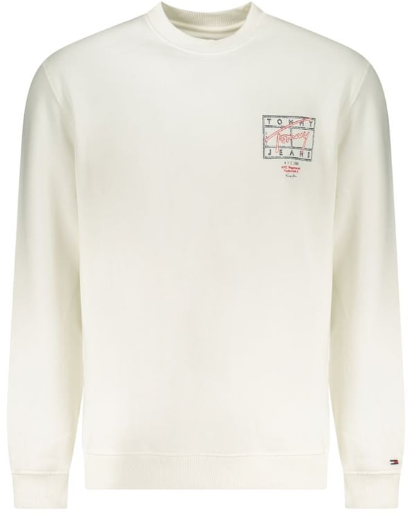 Tommy Hilfiger Tommy Hilfiger White Cotton Men's Sweatshirt