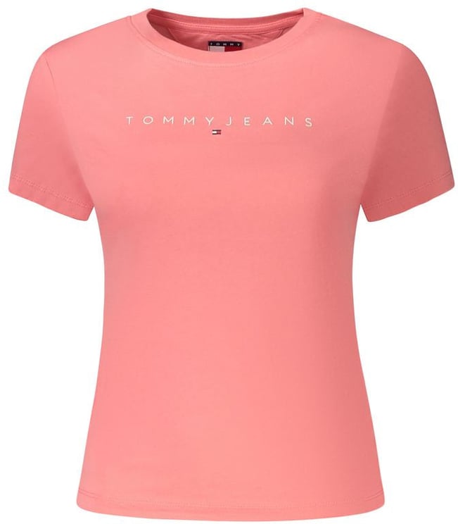 Tommy Hilfiger Tommy Hilfiger Pink Cotton Women's T-Shirt