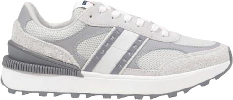 Tommy Hilfiger Tommy Hilfiger Jeans Gray Suede Leather Athletic Sneakers